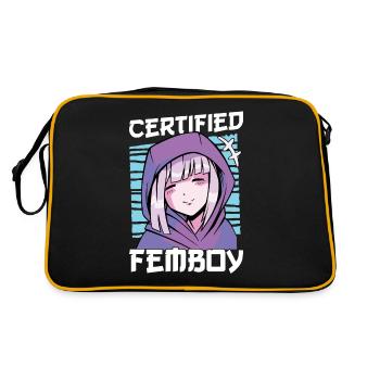 Travestissement Travesti MTF Anime - Sac Retro - noir/or - Dos