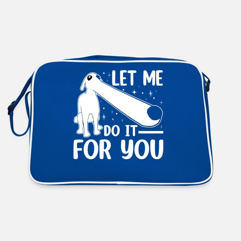 Chien barzoï Meme Sac Retro