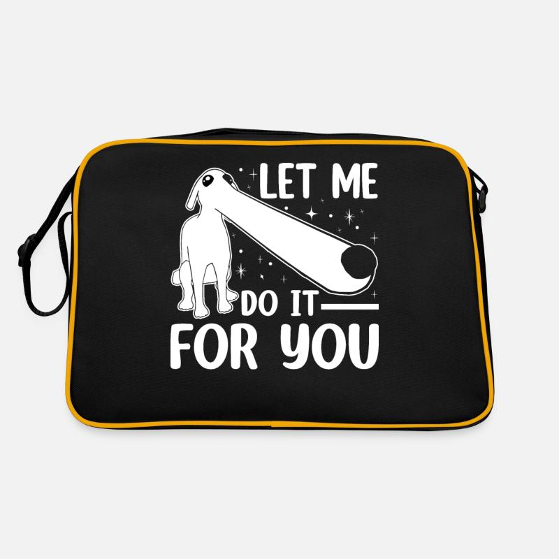 Chien barzoï Meme Sac Retro