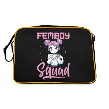 Travestissement Travesti MTF Anime - Sac Retro - noir/or - Dos
