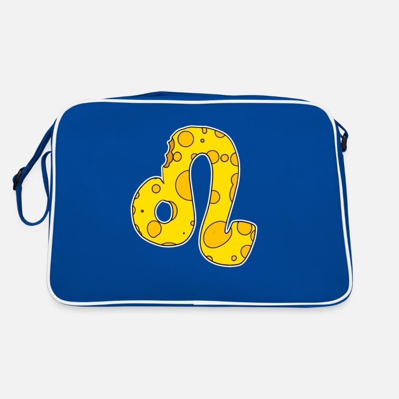 Sternzeichen Löwe Symbol Retro Tasche