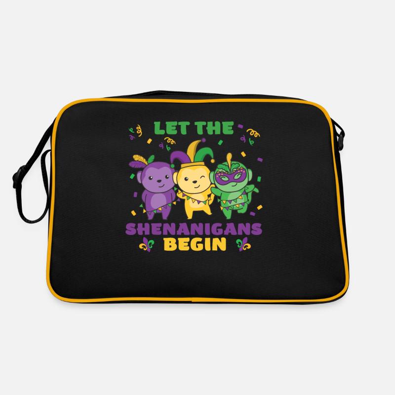 Déguisement de carnaval de singe de Mardi Gras Sac Retro