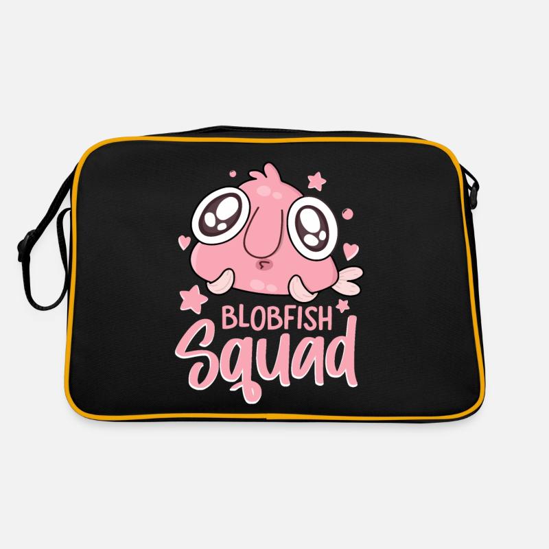 Funny sea creature Retro Bag