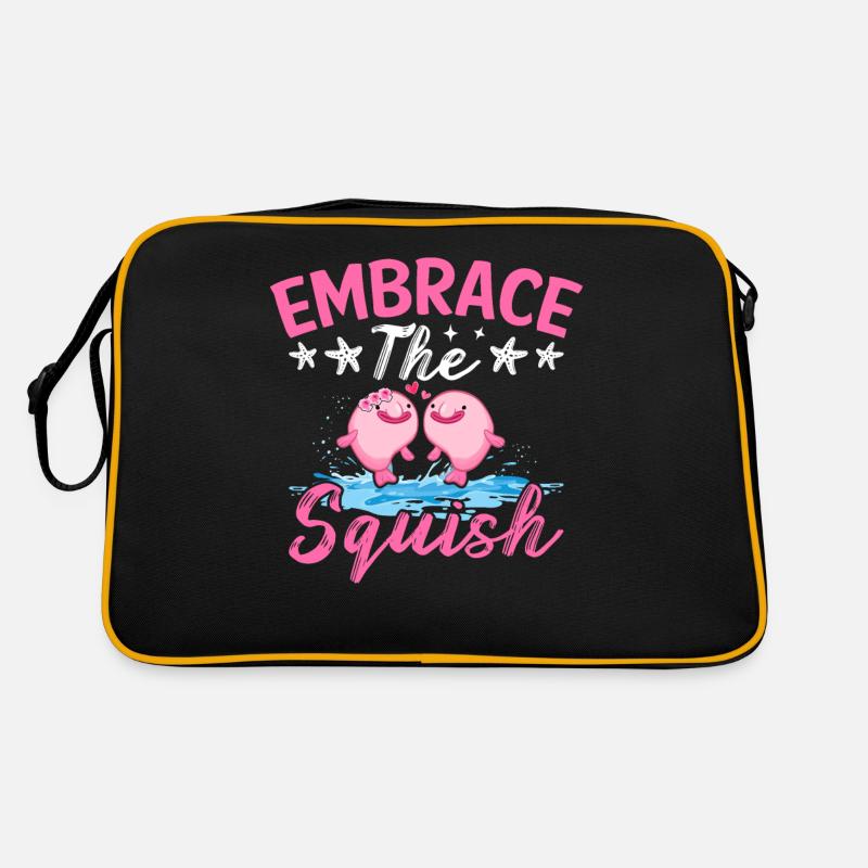 Funny sea creature Retro Bag