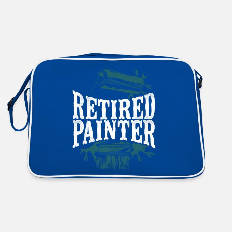 House Painter Decorator Retirement Retro Bag