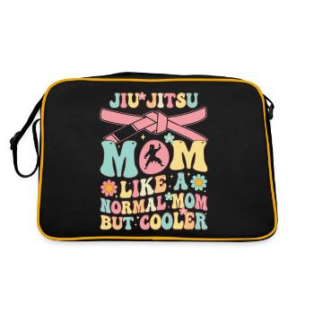 BJJ pour les femmes - Sac Retro - noir/or - Dos