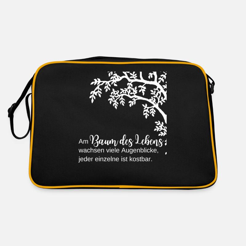 Arbre de vie - Citation d’arbre de vie Sac Retro