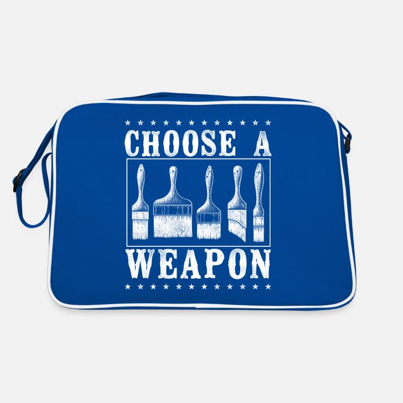 House Painter Decorator Paint Retro Bag