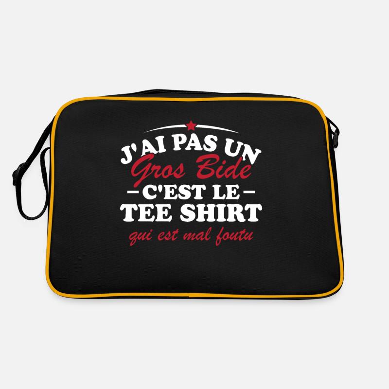 J'ai pas un gros bide Sac Retro