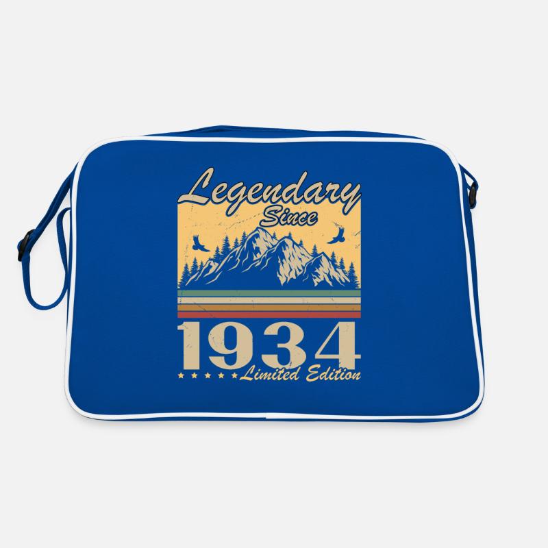 Legendary Since 1934 Vintage Birthday Gift Retro Bag
