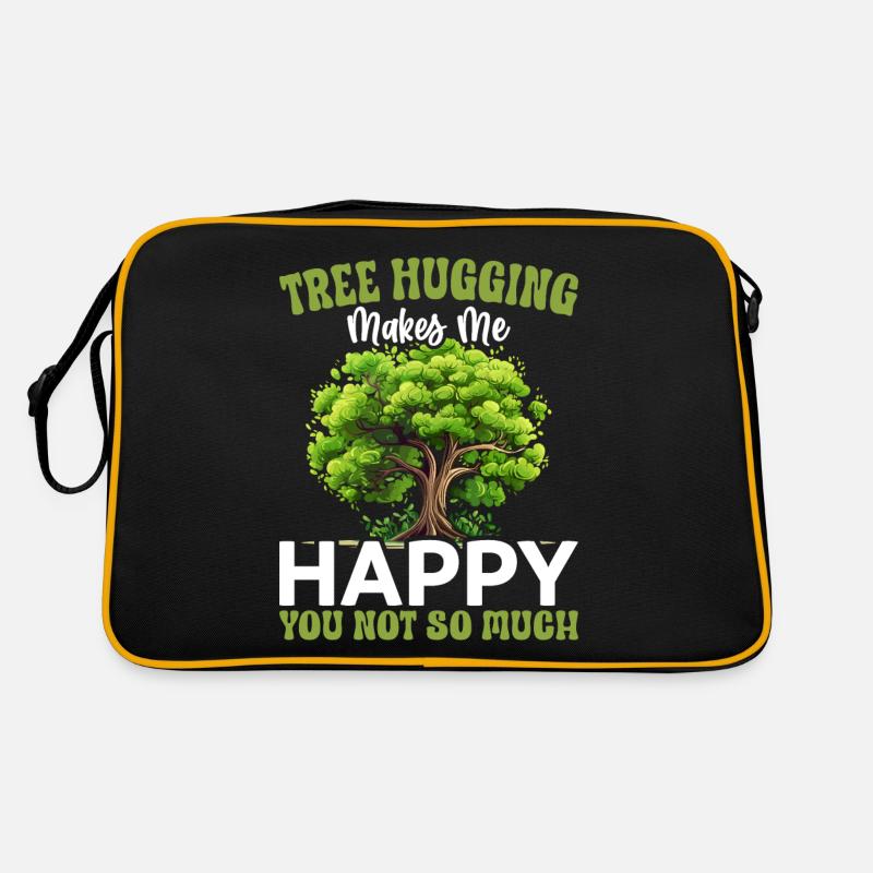 Tree conservationists and environmentalists Retro Bag