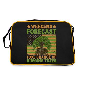 Tree Protector - Retro Bag - black/gold - Back