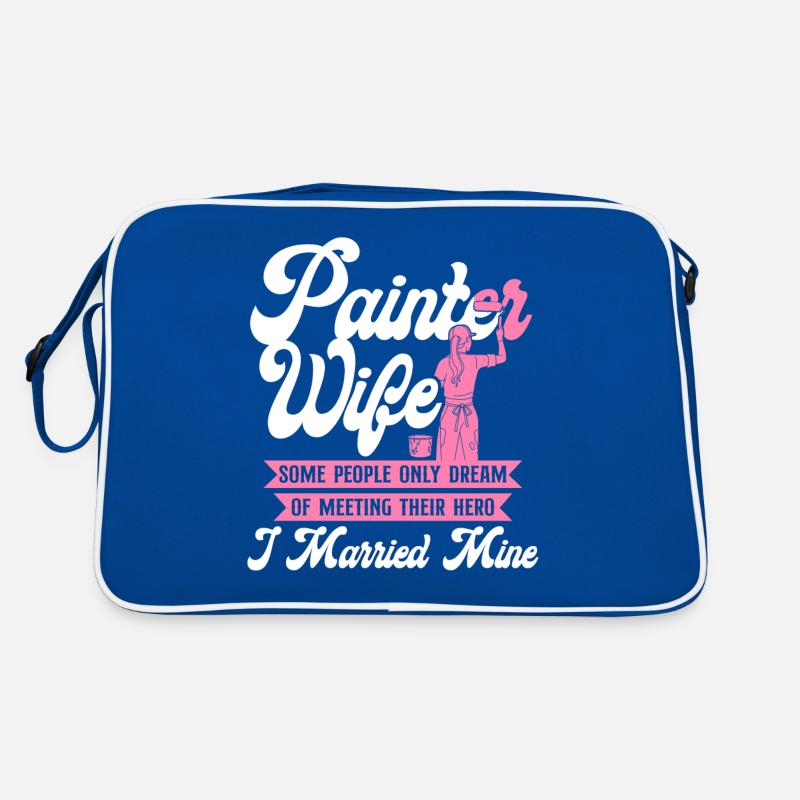 House Painter Decorator Wife Retro Bag