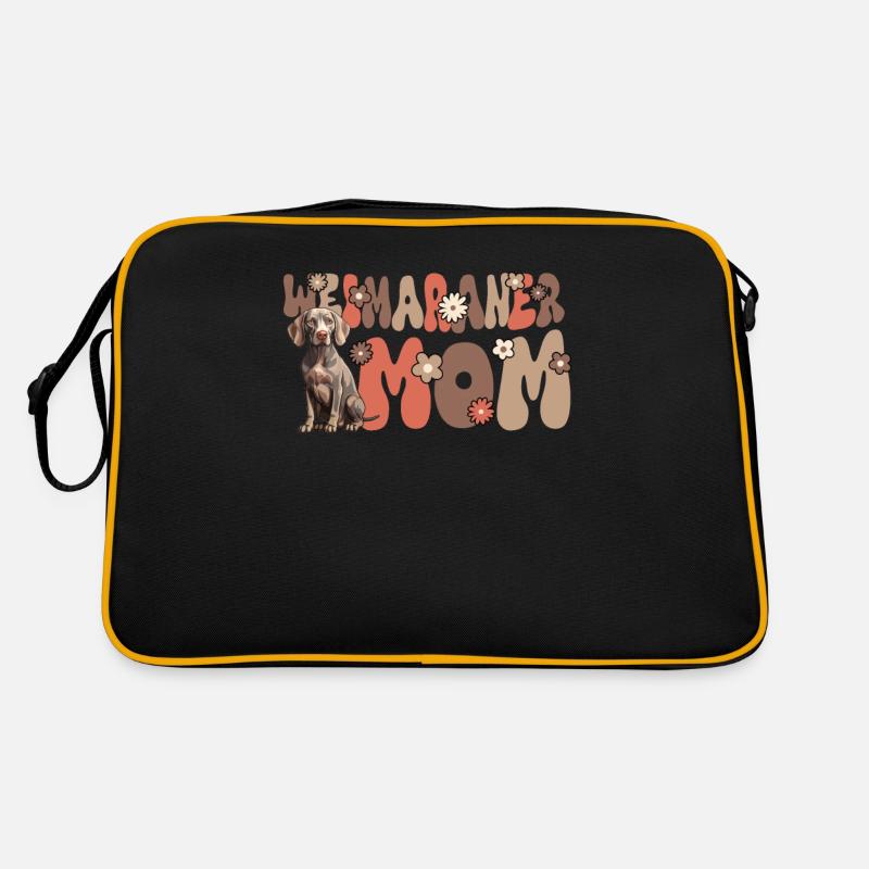 Braque de Weimar Groovy Braque de Weimar Maman Sac Retro