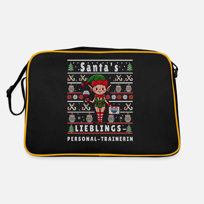 VILAIN NOËL PRÉFÉRÉ DU PÈRE NOËL Sac Retro