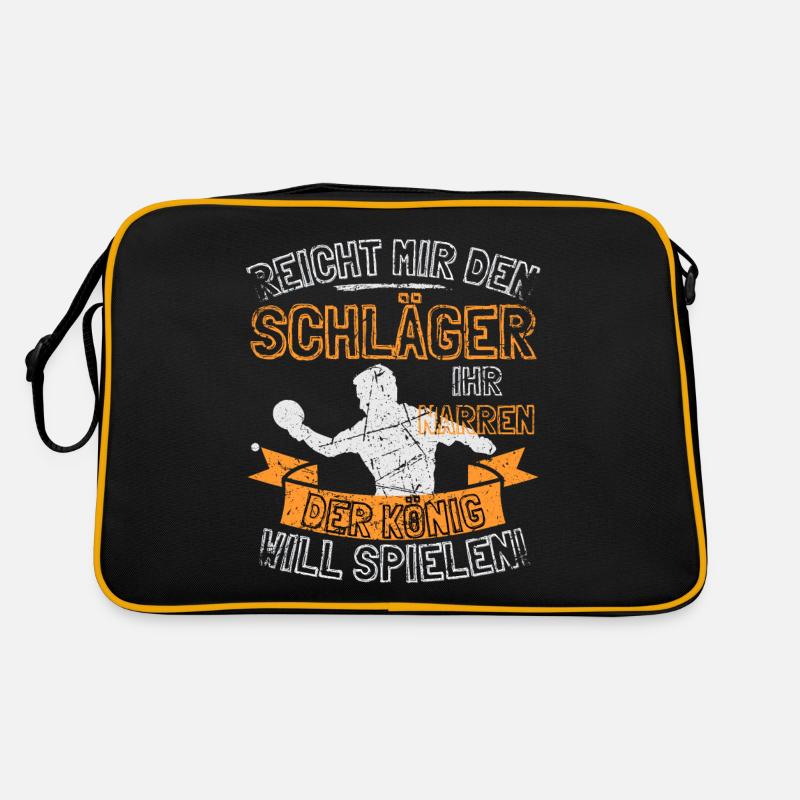 FUNNY TABLE TENNIS SAYING - HAND ME THE Retro Bag