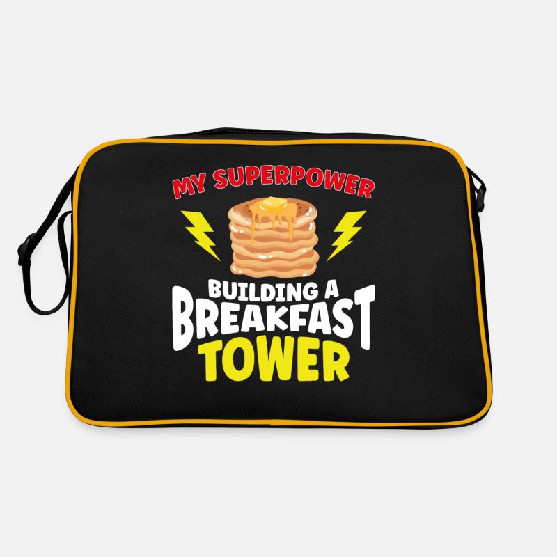 Pancake Lover Kids My Superpower Retro Bag
