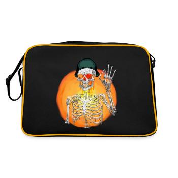 Soldat Fantôme Amy Soldat Paix - Sac Retro - noir/or - Dos