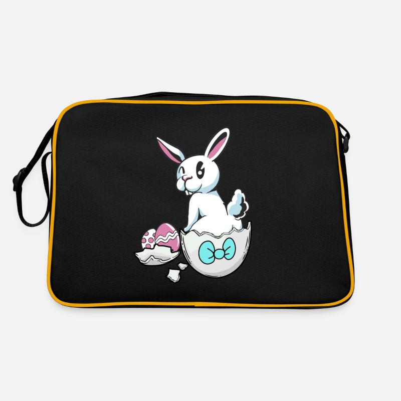 Ostern Osterhase Eierschale Ostereier Kind Eier Ei Retro Tasche