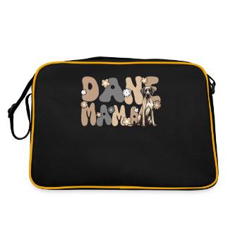 Great Dane Groovy Dane Mom - Retro Bag - black/gold - Back
