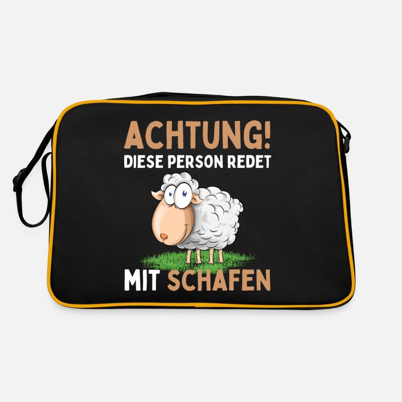 Funny Sheep Sheep Sheep Shepherd Retro Bag
