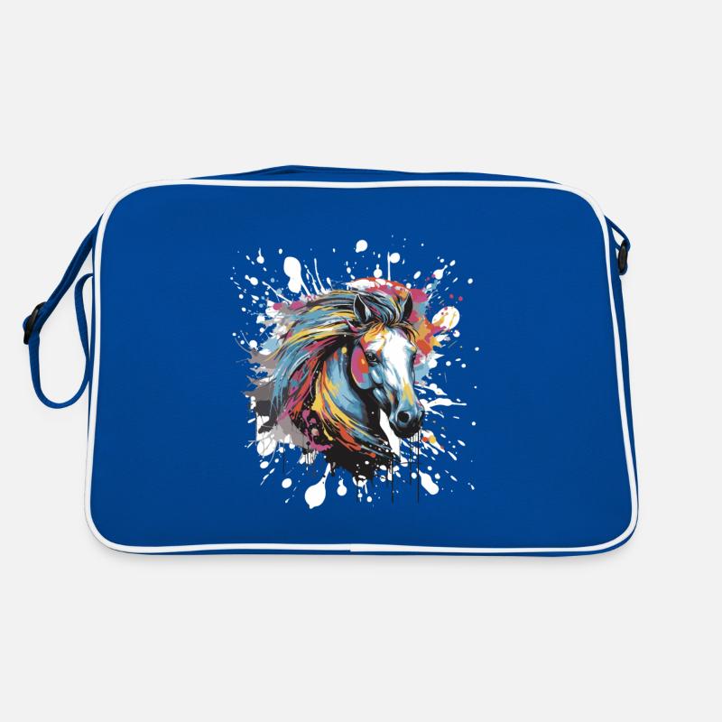Tête de cheval Pop Art Sac Retro