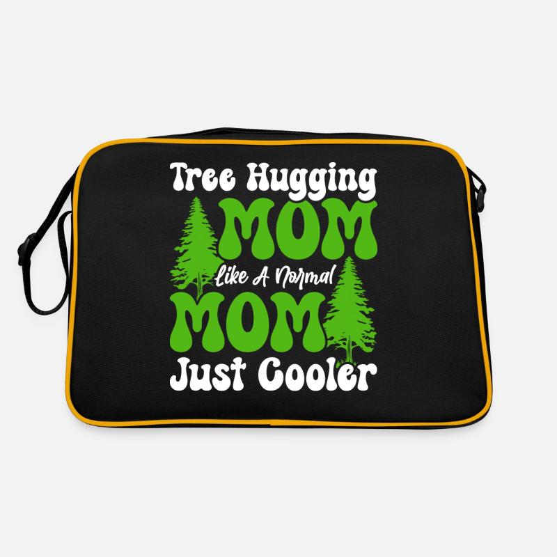 Tree Hugger Mom Retro Tasche