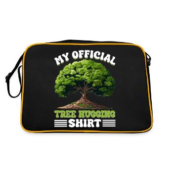 Défenseurs des arbres et écologistes - Sac Retro - noir/or - Dos