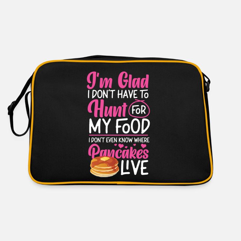 Pancake Lover Kids I'm Glad I Retro Bag