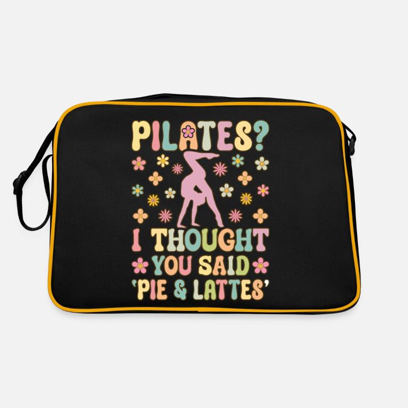 Fun Yoga Exercise Retro Bag