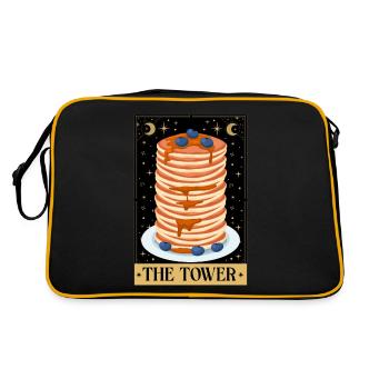 Amoureux des crêpes Les enfants La Tour - Sac Retro - noir/or - Dos