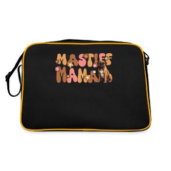 Mastiff Groovy Mastiff Mama - Retro Bag - black/gold - Back