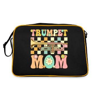 Groovy Trumpeter Band Trumpeter - Retro Bag - black/gold - Back