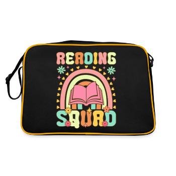 Groovy Book Reader - Retro Bag - black/gold - Back