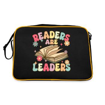 Groovy Book Reader - Retro Bag - black/gold - Back