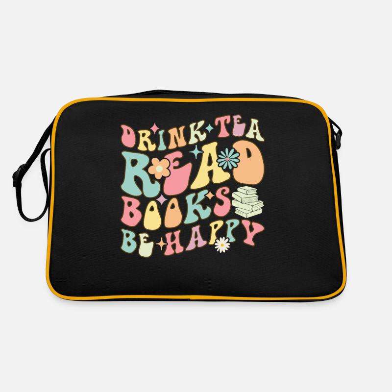 Groovy Book Reader Retro Bag