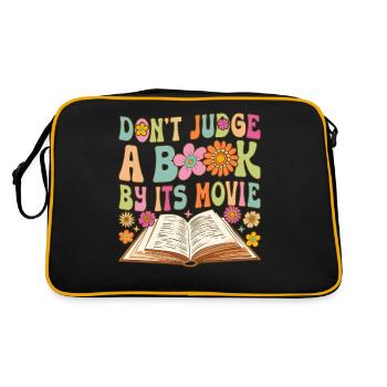 Read Groovy Book Reader - Retro Bag - black/gold - Back