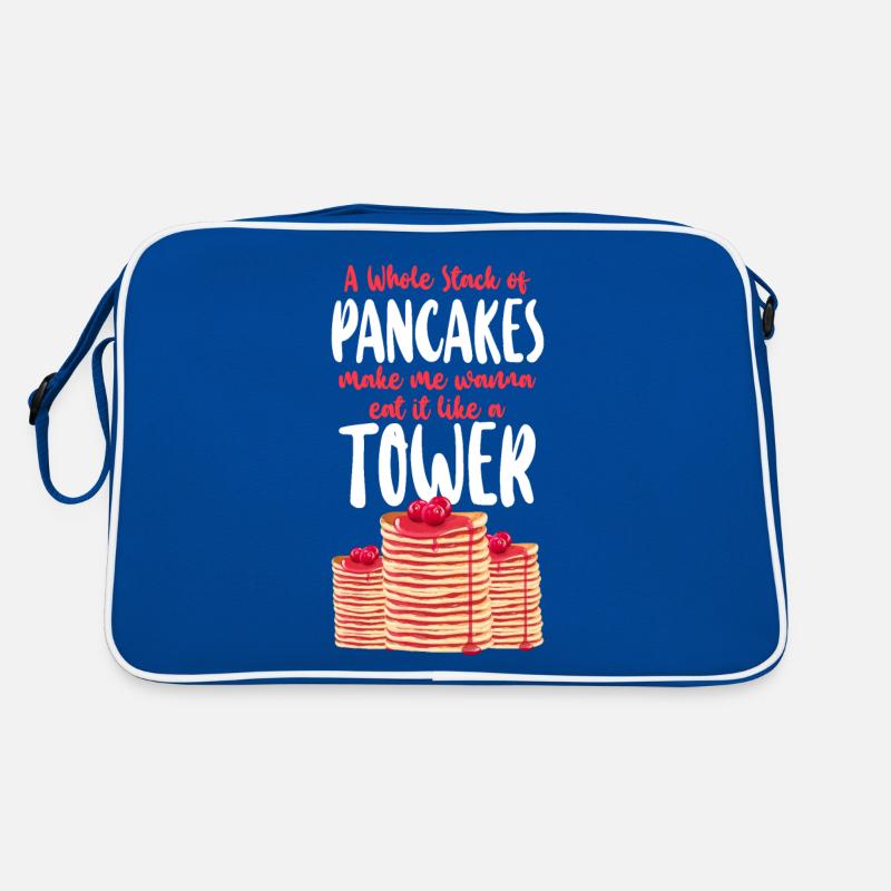 Pancake Lover Kids A Whole Stack Retro Tasche