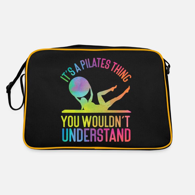 Pilates Instructor Teacher Retro Tasche