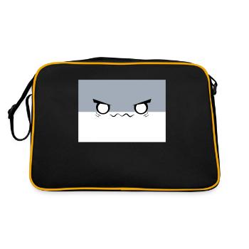 L’ancien poisson de Sacambaspi Meme démoniaque - Sac Retro - noir/or - Dos