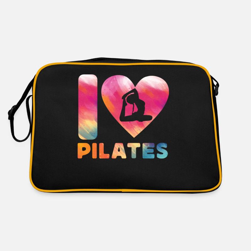 Instructeur de Pilates Enseignant Cœur Sac Retro