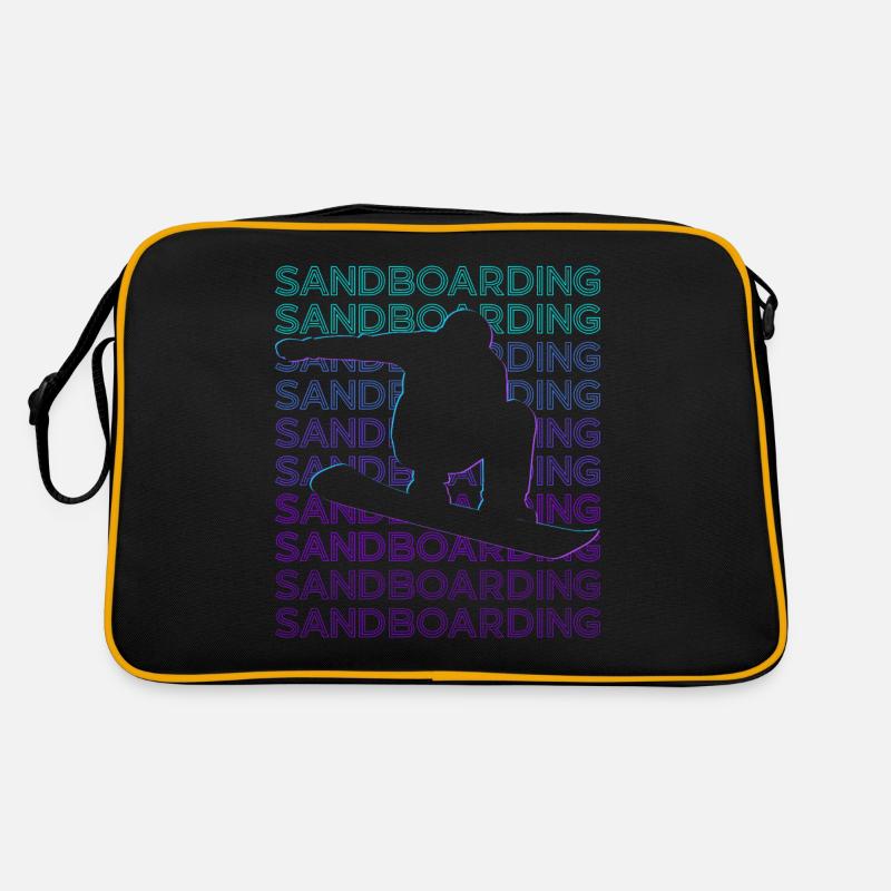 Sandboard Sandboarder Retro Sac Retro