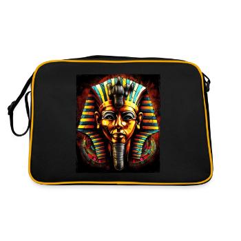 Pharaon Antique Symbole - Sac Retro - noir/or - Dos