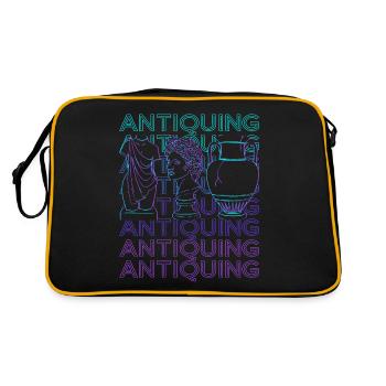 Antiques Antique Collectors Antiques Junk - Retro Bag - black/gold - Back