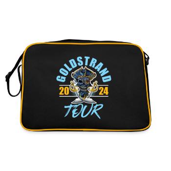 Sables d’Or 2024 Squelette - Sac Retro - noir/or - Dos