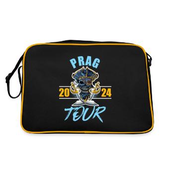 Prague 2024 Skeleton - Sac Retro - noir/or - Dos