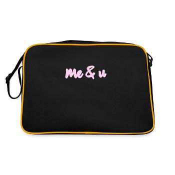 Moi et U - Sac Retro - noir/or - Dos