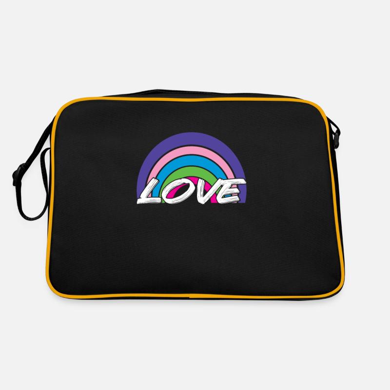 Arc-en-ciel Sac Retro