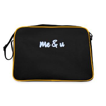 Moi et U - Sac Retro - noir/or - Dos