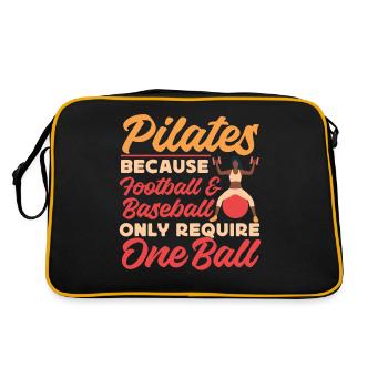 Instructeur de Pilates Professeur de Pilates - Sac Retro - noir/or - Dos